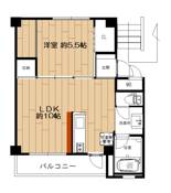 1LDK floorplan of Village House Onoda Dai 2 in Sanyoonoda-shi