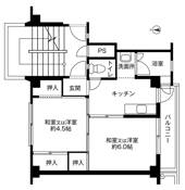 2K floorplan of Village House Tamado in Chikusei-shi