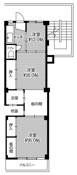 3K floorplan of Village House Kisabe in Katano-shi