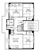 3DK floorplan of Village House Shimojima in Hiratsuka-shi