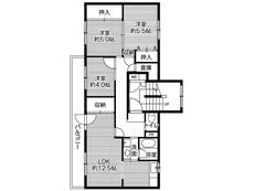 旭川市ビレッジハウス春光の間取り図3LDK
