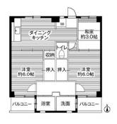 3DK floorplan of Village House Nakane in Hitachinaka-shi