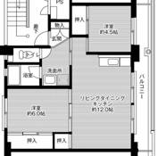 2LDK floorplan of Village House Shirakawa in Omuta-shi