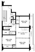 2LDK floorplan of Village House Kaminokawa in Kawachi-gun