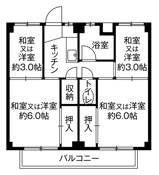 4K floorplan of Village House Noda in Kariya-shi