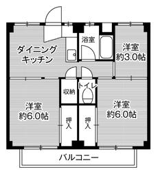 Planta 3DK Village House Noda em Kariya-shi