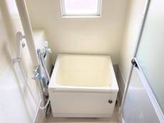 Phòng tắm của Village House Koyama ở Suzaka-shi