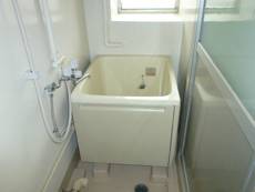 Phòng tắm của Village House Hashima ở Hashima-shi