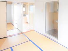 Living Room in Village House Shikatsu in Kitanagoya-shi