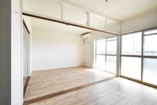 Living Room in Village House Miyanari in Toyama-shi
